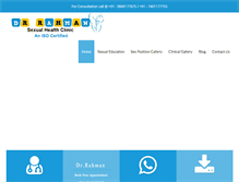 Tablet Screenshot of healthx-consultant.com